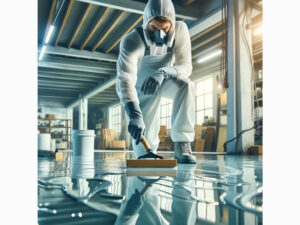 BHP podczas pracy z żywicą epoksydową