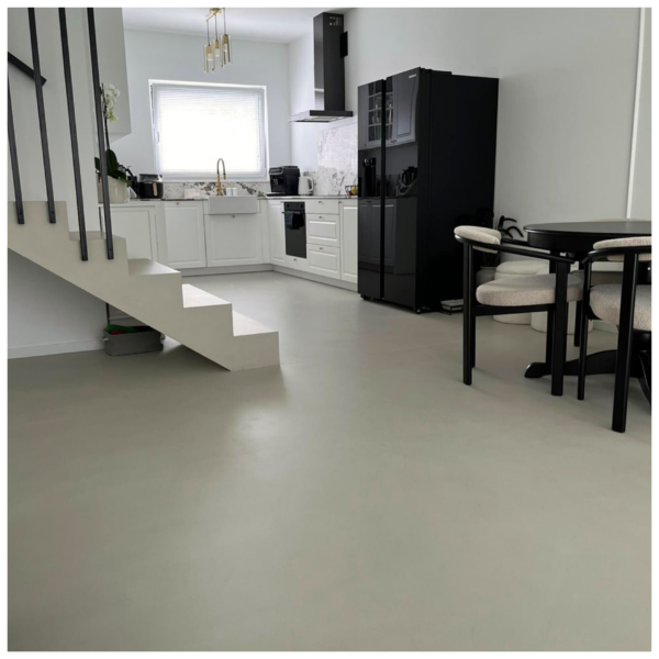 Mikrocement na posadzkę – Zestaw 10m² | Wnętrza