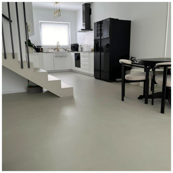 Mikrocement na posadzkę – Zestaw 10m² | Wnętrza