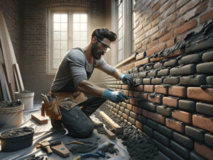 Fugowanie klinkieru – instrukcja spoinowania metodą półsuchą krok po kroku