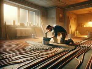 Wybór wylewki na ogrzewanie podłogowe: betonowa czy anhydrytowa?