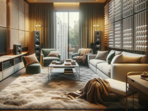 Jak poprawić akustykę wnętrza? Najlepsze materiały dźwiękochłonne.