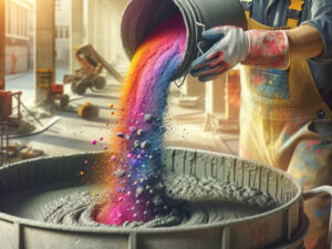 Barwniki do betonu: Jakie zastosować, kupić?