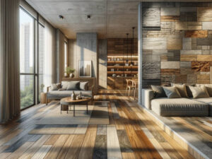 Imitacja drewna, kamienia, betonu… czym zastąpić popularne materiały?