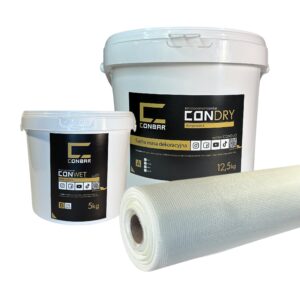 CONDUO + siatka SLIM - przygotowanie ściany 10m²