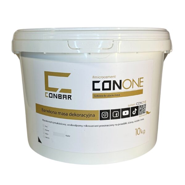 CONONE 5kg/10kg/17,5kg – mikrocement gotowy do użycia