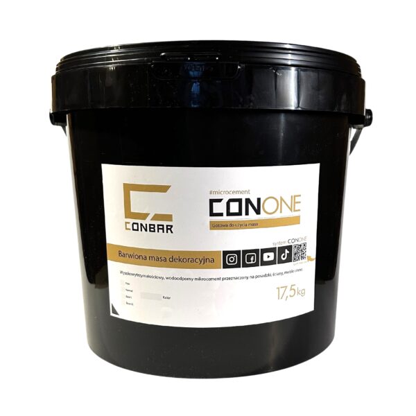 CONONE 5kg/10kg/17,5kg – mikrocement gotowy do użycia