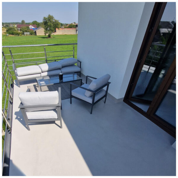Mikrocement na zewnątrz – Zestaw 10m² | Tarasy i Balkony