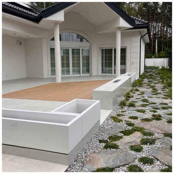 Mikrocement na zewnątrz – Zestaw 10m² | Tarasy i Balkony