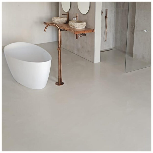 Mikrocement na posadzkę – Zestaw 10m² | Wnętrza