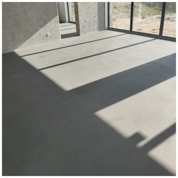 Mikrocement na posadzkę – Zestaw 10m² | Wnętrza